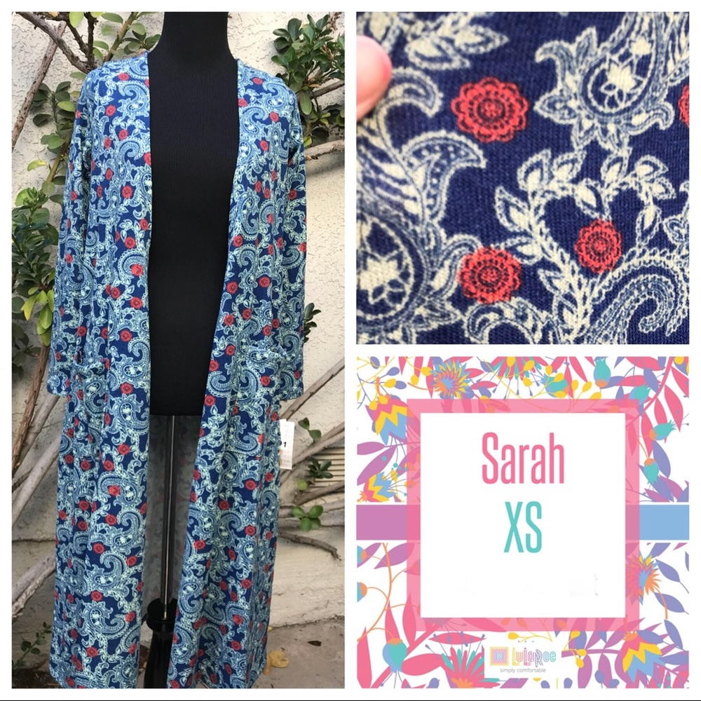 NWT! LuLaRoe Sarah Cardigan Size XS!